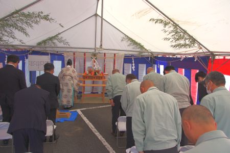 和歌山営業所 地鎮祭2